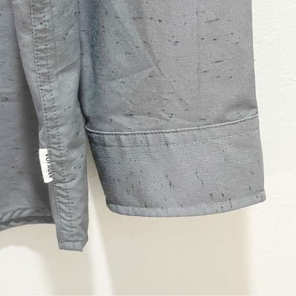 VOYAGER GOODS Men’s Heather Gray Roll Tab Sleeve Performance Fabric Shirt XXL - Picture 4 of 7